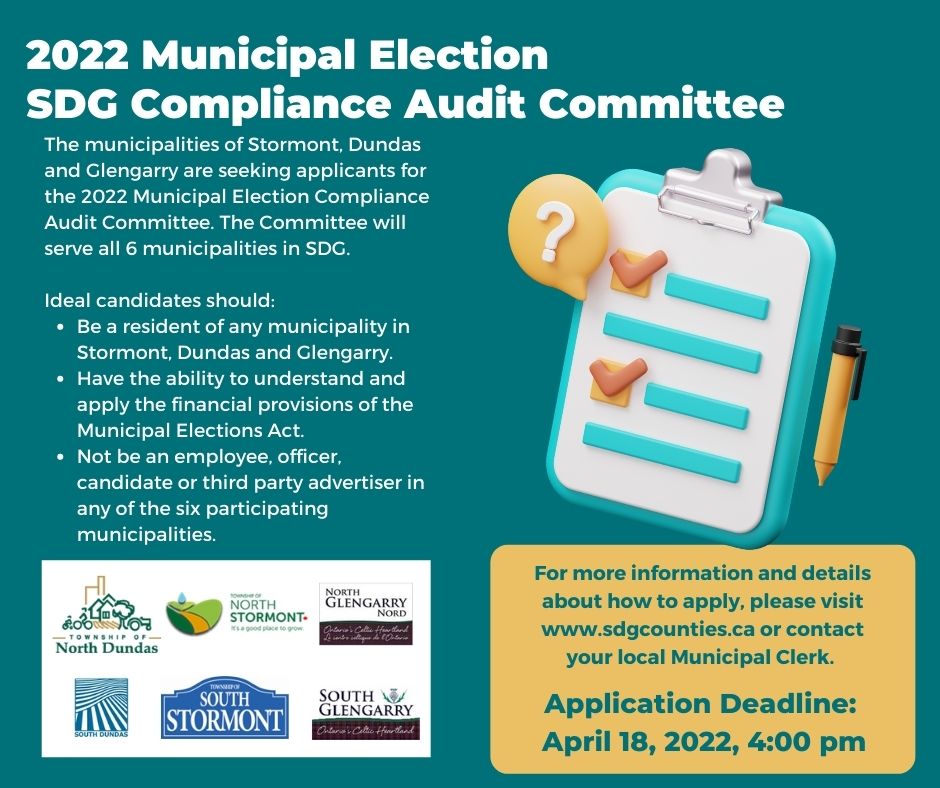 Municipal Election 2022 Joint Compliance Audit Committee Member